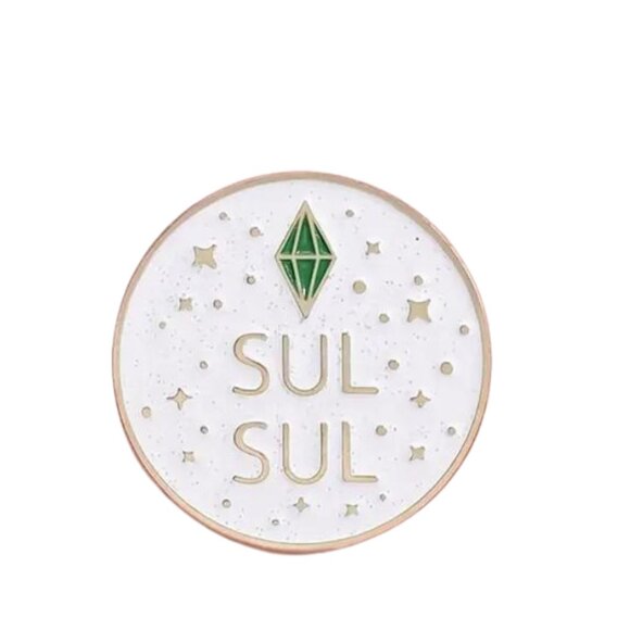 Sims Sul Sul Enamel Pin - Cute Gamer - Picture 1 of 2